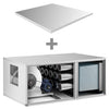 Exhaust Air Purification System with Motor - 3500m³/h - with Pre‑Filter, Bag Filter & Activated Carbon Filter - incl. Protective Panel
