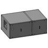 Exhaust Air Purification System with Motor - 8400m³/h - with Pre‑Filter, Bag Filter & Activated Carbon Filter - incl. Protective Panel