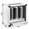 Commercial Kitchen Air Purification Unit with Pre-Filter & Activated Carbon Filter – Motorless - 2500m³/h - 70% Separation Efficiency - with Pre‑Filter & Activated Carbon Filter