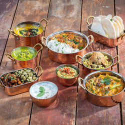 (6 sztuk) Miska - MUMBAI - nierdzewna - 0,15 litra - Ø 85 mm - miedziana