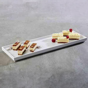 (6 sztuk) Taca GN 2/4 - ASIA PLUS - melamina - wysokość: 30 mm - Prime Gastro