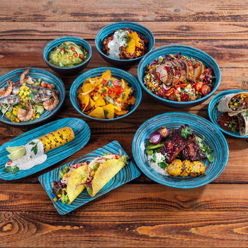 (6 sztuk) Talerze - CANCUN - melamina - 280 x 135 mm - Prime Gastro