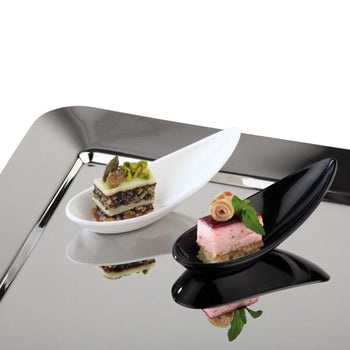 (12 sztuk) Łyżeczki do przekąsek - FRIENDLY - PET - długość: 110 mm - Prime Gastro