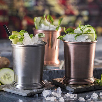 (6 sztuk) Kubki - JULEP MUG - 350 ml - miedź postarzana - Prime Gastro