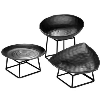 (6 sztuk) Taca - ZEN - Melamina - Ø 280 mm - Wysokość: 30 mm - Prime Gastro