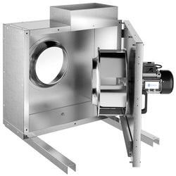 Airbox Pro Commercial Extractor Fan - 2500m³/h - 230V - Flip-top - suitable for commercial charcoal grills