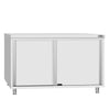 Stainless Steel Floor Cupboard ECO - 1200x700mm - with Sliding Doors