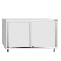Stainless Steel Floor Cupboard ECO - 1200x600mm - with Sliding Doors