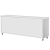 Stainless Steel Floor Cupboard ECO - 2000x600mm - with Sliding Doors