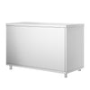 Stainless Steel Floor Cupboard PREMIUM - 1200x600mm - with Sliding Doors