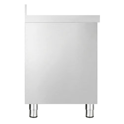 Edelstahl Arbeitsschrank PREMIUM - 1600x700mm - mit 3 Schubladen & Aufkantung