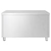 Edelstahl Arbeitsschrank PREMIUM - 1200x700mm - mit 2 Schubladen