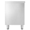 Stainless Steel Floor Cupboard PREMIUM – 1200x600mm – with 2 drawers & sliding door