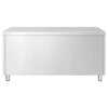 Edelstahl Arbeitsschrank PREMIUM - 1600x700mm - mit 3 Schubladen