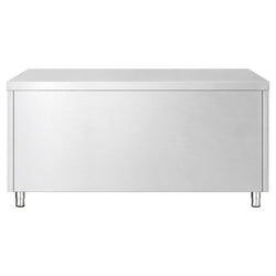 Edelstahl Arbeitsschrank PREMIUM - 1600x700mm - mit 3 Schubladen