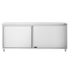 Stainless Steel Floor Cupboard PREMIUM - 2000x700mm - with Sliding Doors
