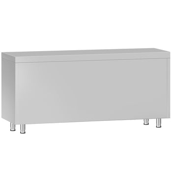 Szafka robocza ze stali nierdzewnej ECO - 2000 x 600 mm - z 3 szufladami po prawej stronie - Prime Gastro