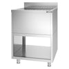Szafka ociekowa - stal nierdzewna - 600 x 600 mm
