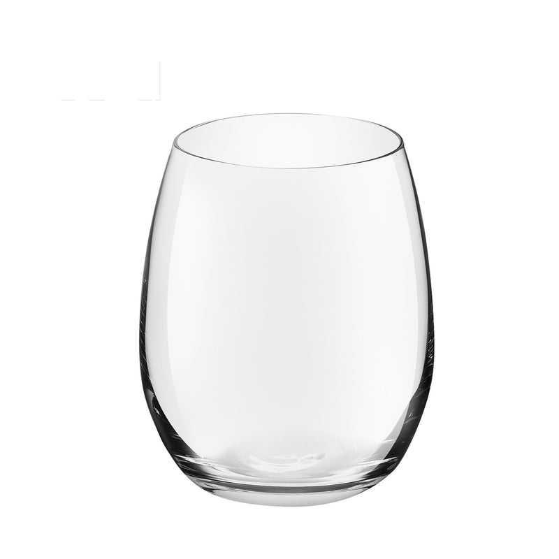 (12 sztuk) Uniwersalna szklanka do napojów - ESPRIT - 390 ml - Przezroczysta