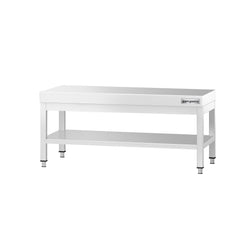 Stół podblatowy ze stali nierdzewnej 1000 x 700 mm – z podstawą