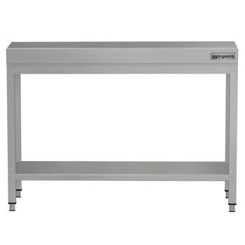 Stół roboczy ze stali nierdzewnej ECO - 1000 x 600 mm - z podstawą - Prime Gastro