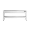 Stół z stali nierdzewnej 1200 x 600 mm – z podstawą