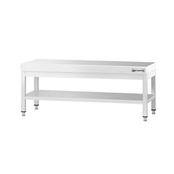 Stół z stali nierdzewnej 1200 x 700 mm – z podstawą