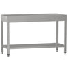 Commercial Stainless Steel Centre Table ECO - 1200x600mm - with Undershelf