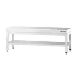 Stół podblatowy ze stali nierdzewnej 1400 x 700 mm – z podstawą