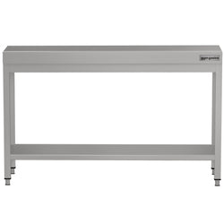 Stół roboczy ze stali nierdzewnej ECO - 1400 x 700 mm - z podstawą