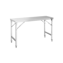 Stół roboczy ze stali nierdzewnej - składany - 1500x600 mm