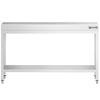 Commercial Stainless Steel Centre Table PREMIUM - 1500x700mm - with Undershelf