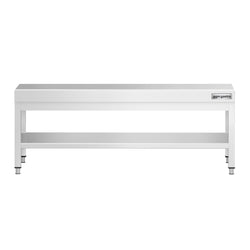 Stół podblatowy ze stali nierdzewnej 1600 x 600 mm – z podstawą