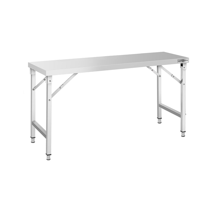 Stół produkcyjny ze stali nierdzewnej - składany - 1600x600mm