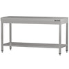 Commercial Stainless Steel Centre Table ECO - 1800x700mm - with Undershelf