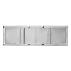 Stół produkcyjny centralny ze stali nierdzewnej - składany - 2000x600mm