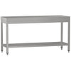 Commercial Stainless Steel Centre Table ECO - 2000x600mm - with Undershelf