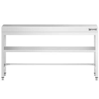Stół roboczy ze stali nierdzewnej PREMIUM - 2000x800 mm - z dolną półką i rozpórką - Prime Gastro