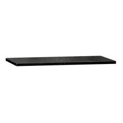 Stół roboczy centralny ze stali nierdzewnej PREMIUM - 700x700mm - z półką - z blatem granitowym
