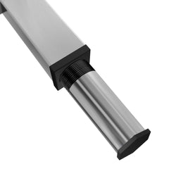 Stół roboczy centralny ze stali nierdzewnej ECO - 700x600mm - z półką