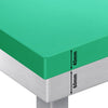 Commercial Stainless Steel Centre Table PREMIUM - 1000x700mm - with Undershelf - with Green Chopping Board