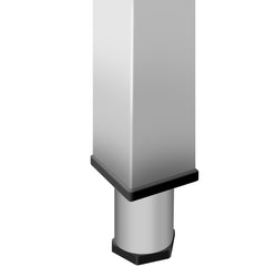 Stół produkcyjny centralny ze stali nierdzewnej - składany - 1000x600mm