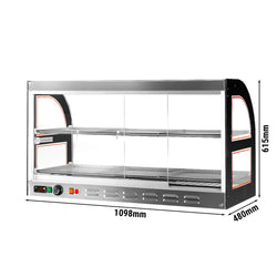 Witryna grzewcza do kurczaków