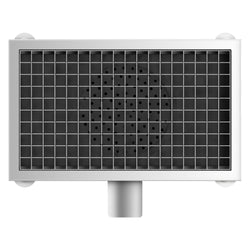 Kanał odpływowy ze stali nierdzewnej - 500 x 300 mm - płaska konstrukcja i boczny odpływ - Ø 70 mm