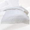 (10 szt.) Poszwa na kołdrę Linz – adamaszek – 140 x 210 cm – 140 g/m² – biała