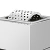 Smarownica do masła rolkowa - podgrzewana - ze stali nierdzewnej - 500W - GN 1/6 - Głębokość: 100mm