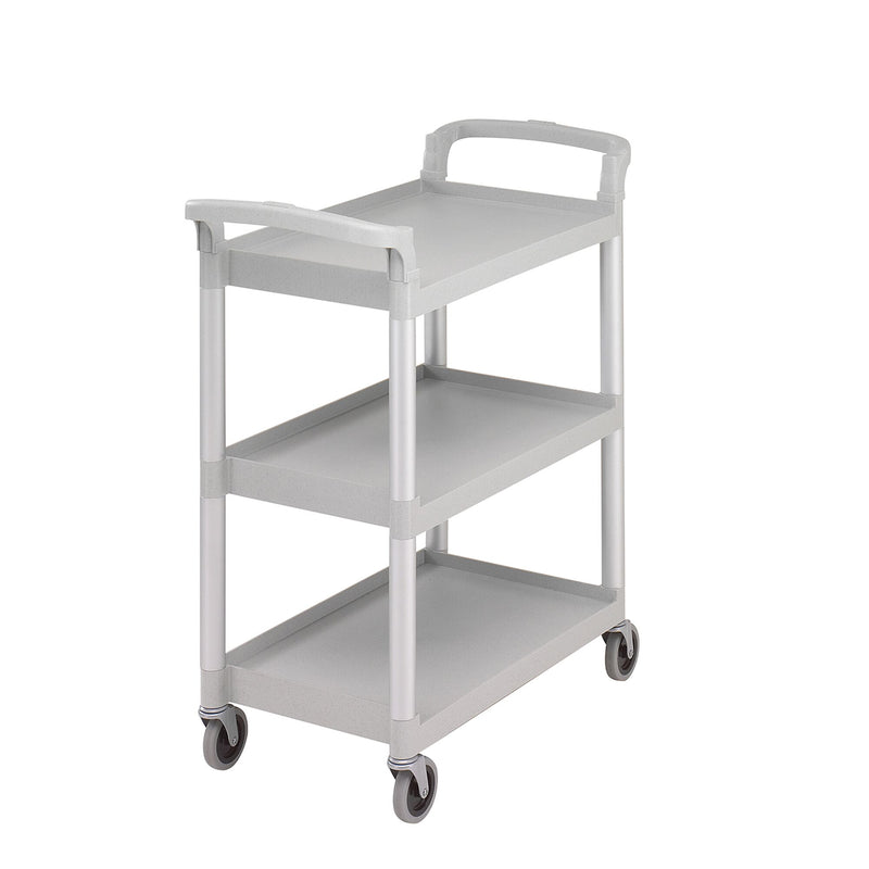CAMBRO | Wózek do serwowania z polipropylenu - 835x410mm - z 3 piętrami - szary nakrapiany
