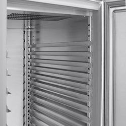 Szafa chłodnicza na blachy EN PREMIUM - EN 600x400 - 1240L - 1385x794mm - 2 drzwi - chłodzenie wentylowane; LED; HACCP