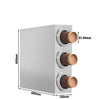 Cup Dispenser - Stainless Steel - with 3 dispensers