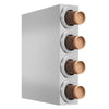 Cup Dispenser - Stainless Steel - with 4 dispensers